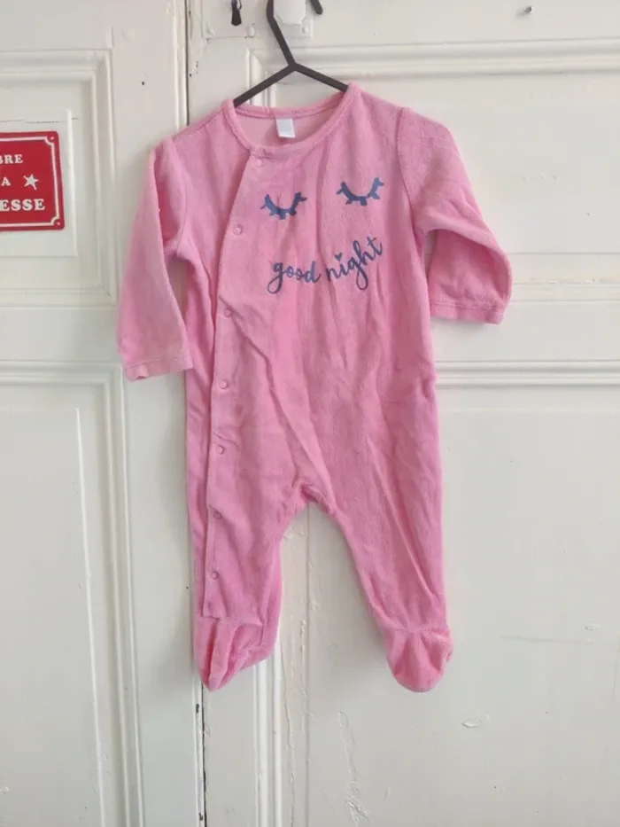 Pyjama chaud tex 6 mois