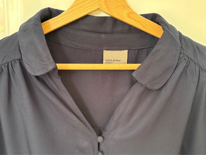 Chemise marine Vero Moda taille S - photo numéro 3