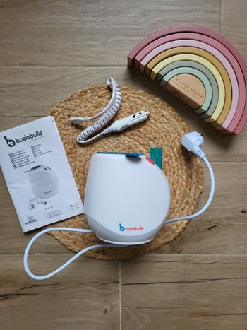 🍒Chauffe biberon nomade badabulle complet avec notice