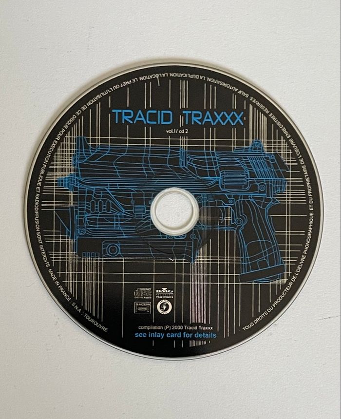 cd audio TRACID TRAXXX volume 1 cd2