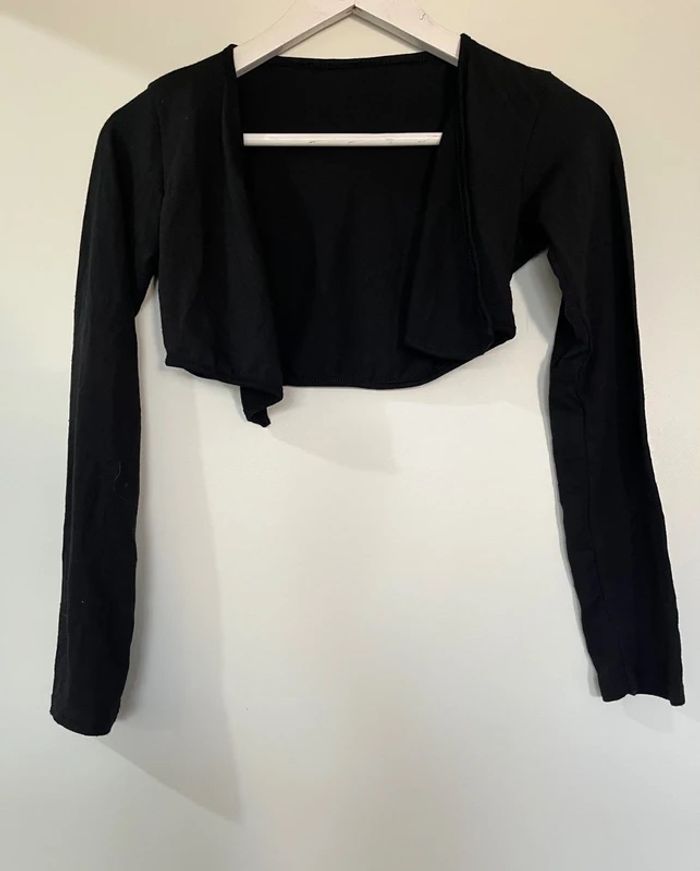 Boléro gilet noir Taille unique très bon état