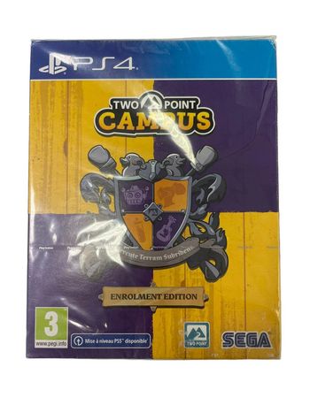 Jeu vidéo Two Point Campus Enrolment Édition sur console PlayStation 4 neuf