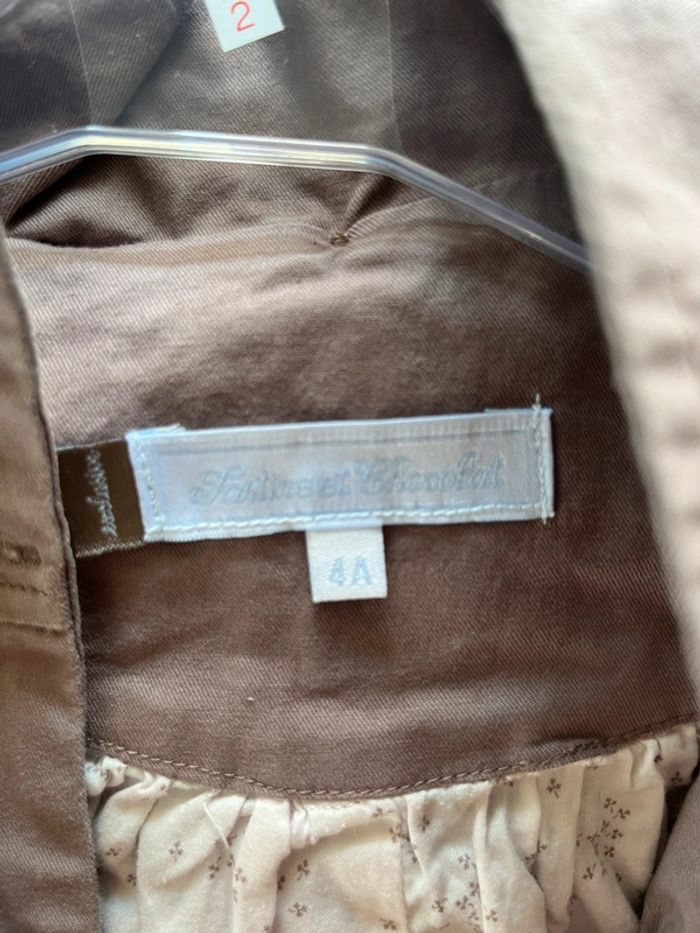 Trench / Veste fille 4 ans printemps - photo numéro 3