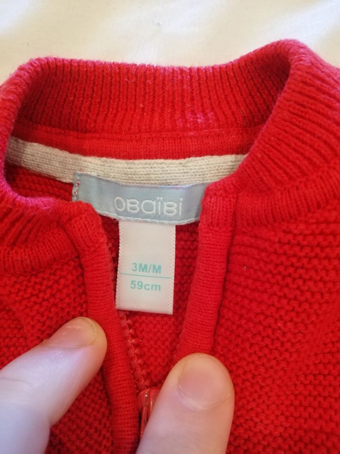 Gilet rouge - photo numéro 2