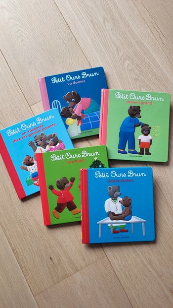 Lot de 5 livres Petit Ours Brun éd Bayard