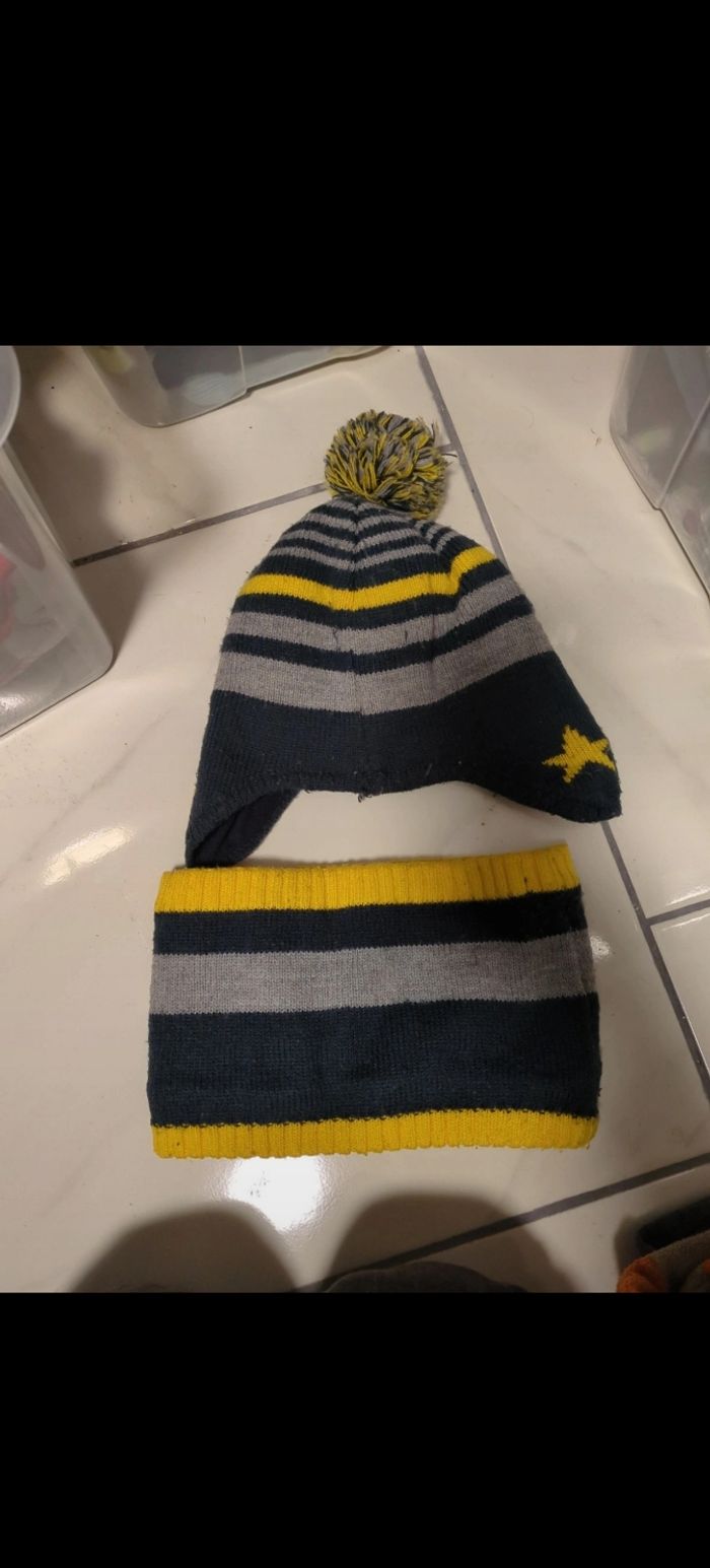 Écharpe et bonnet 18-23 mois - photo numéro 3