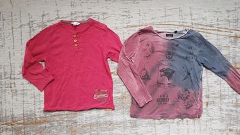 Lot de 2 tee shirts manches longues garçon 5ans ikks