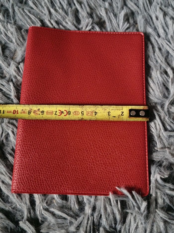 Protège cahier rouge - photo numéro 5