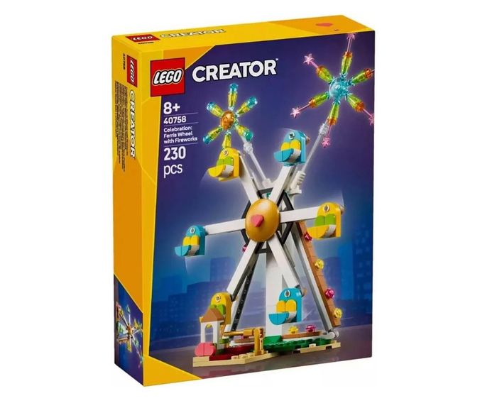 Neuf - Lego Creator - 40758 - La grande roue avec feux d'artifice - GWP