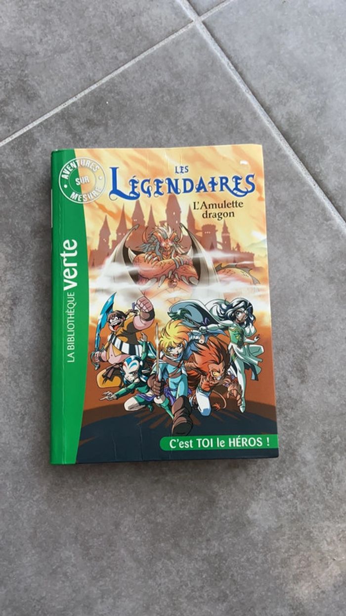 Livre « Les Légendaires »