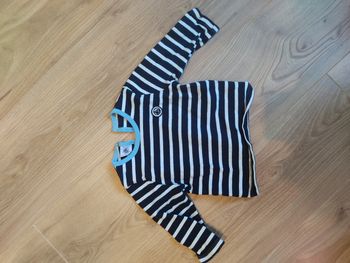Pull fin marinière