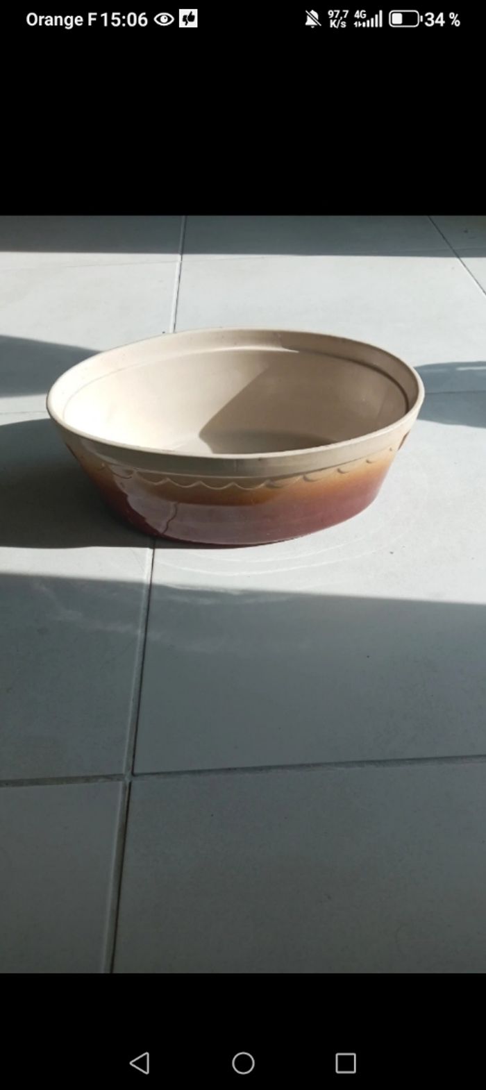 Plat a paté ou autre