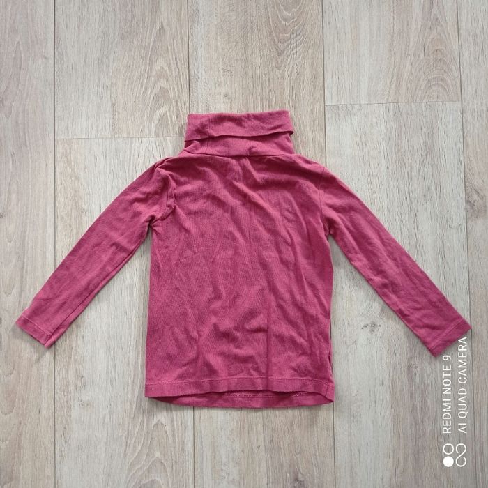 Col roulé rose foncé 3ans - photo numéro 5