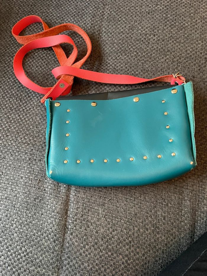 Sac à main cuir fait main - photo numéro 2