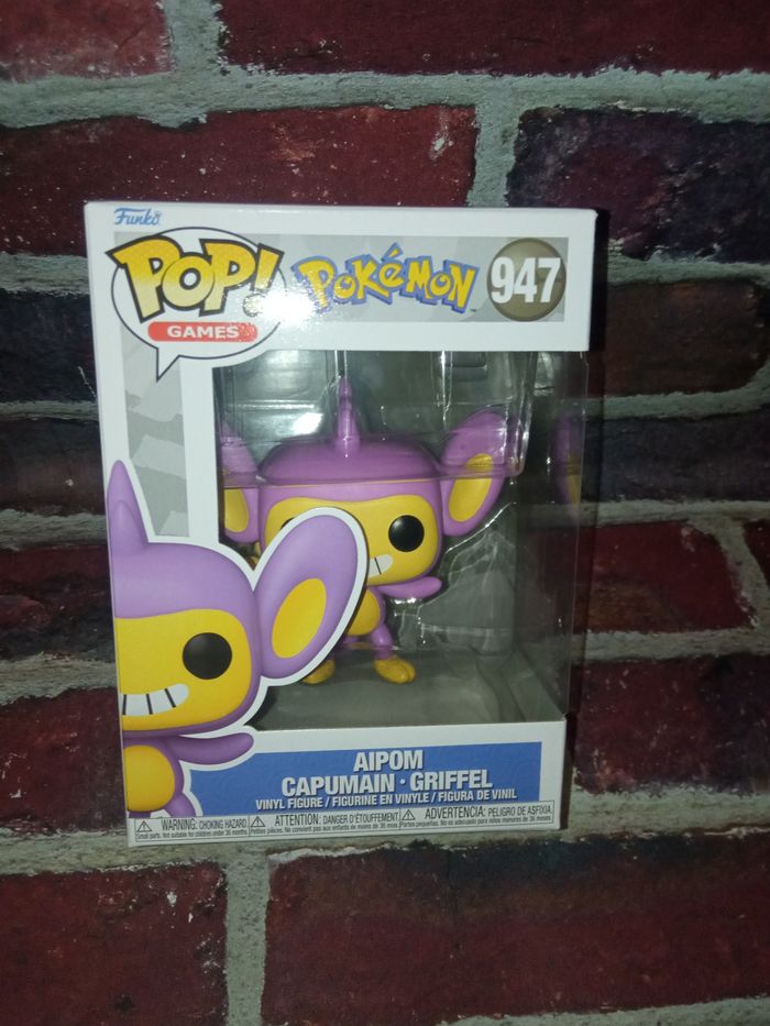 Funko pop pokémon capumain