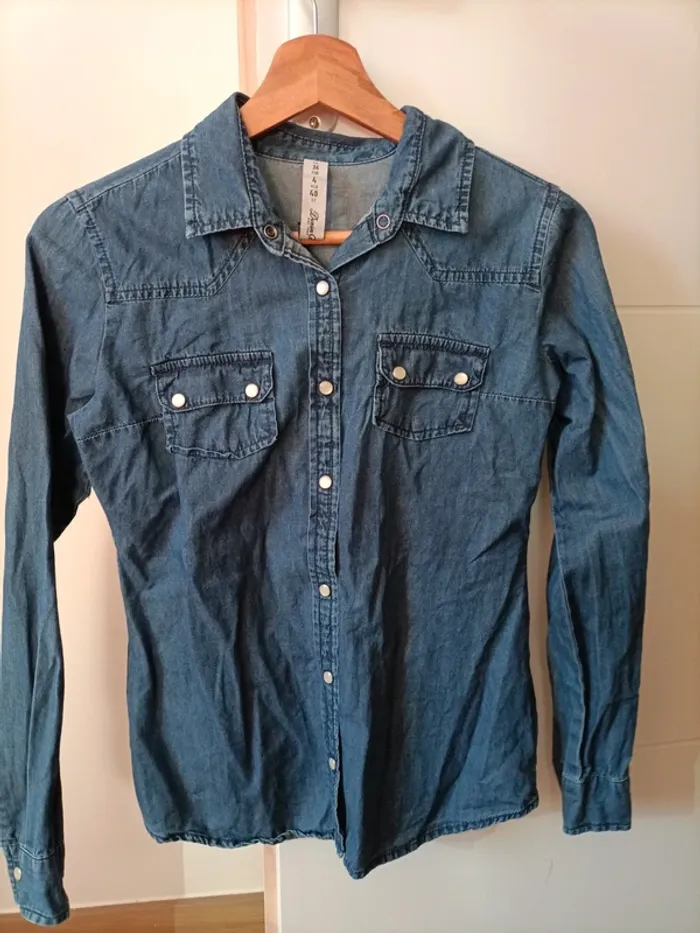 Chemise en jean femme - photo numéro 7