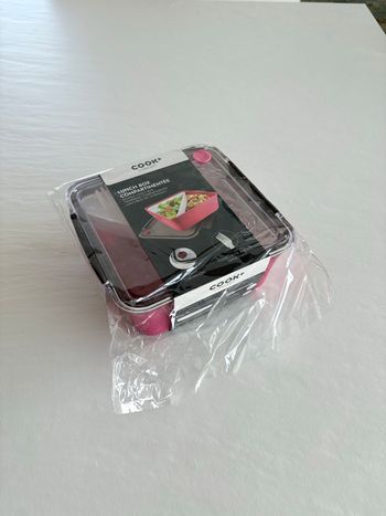 Boîte lunch box compartimentée cook concept