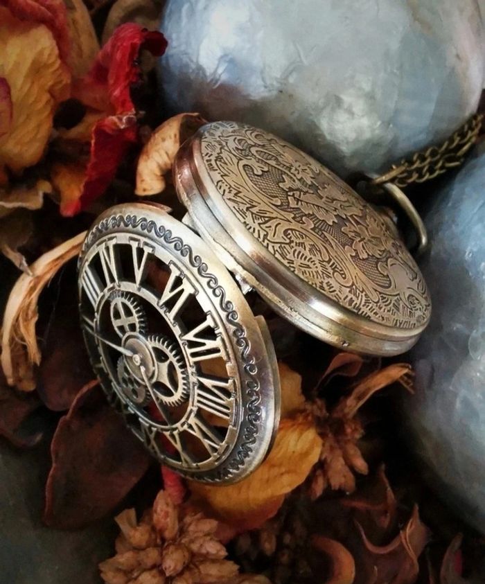 A36 montre à gousset rétro vintage originale bronze - photo numéro 2