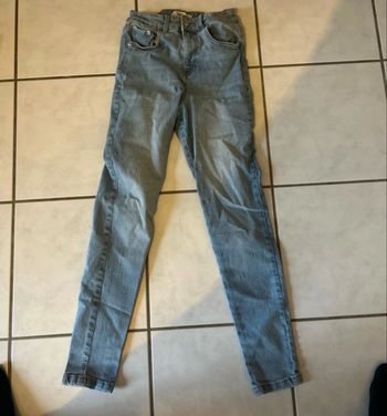 Jean skinny bleu taille xs