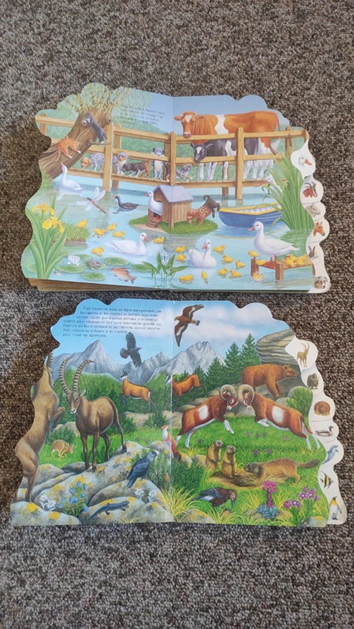 2 livres animaux enfant - photo numéro 3