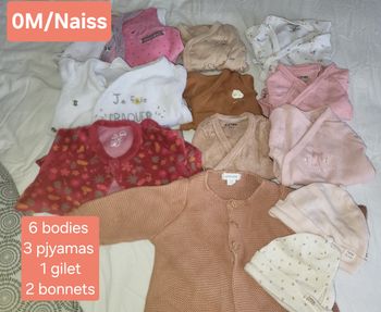 Lot fille 0m/naissance 