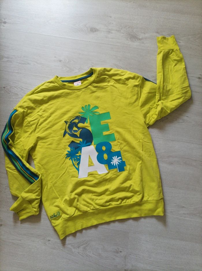 Sweat jaune 16 ans