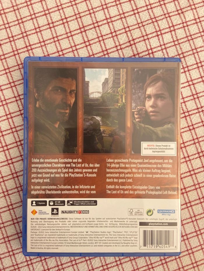 The Last of US part I PS5 - photo numéro 2