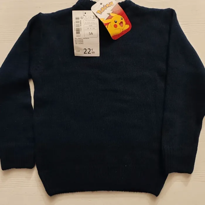 🧣Pull Pikachu Pokémon (5ans) Hiver Noël 🧣 - photo numéro 4