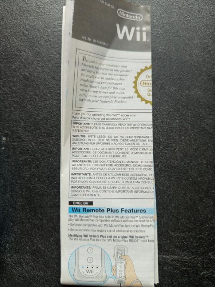Nintendo - Wii - Wiimote - photo numéro 5