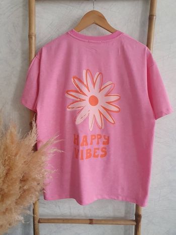 Tee-shirt Happy vibes Taille M/L 