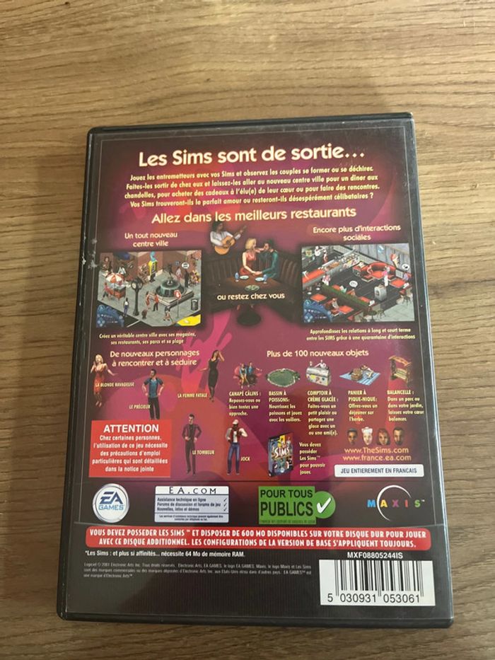 Lot 3 jeux Les Sims pour Pc - photo numéro 7