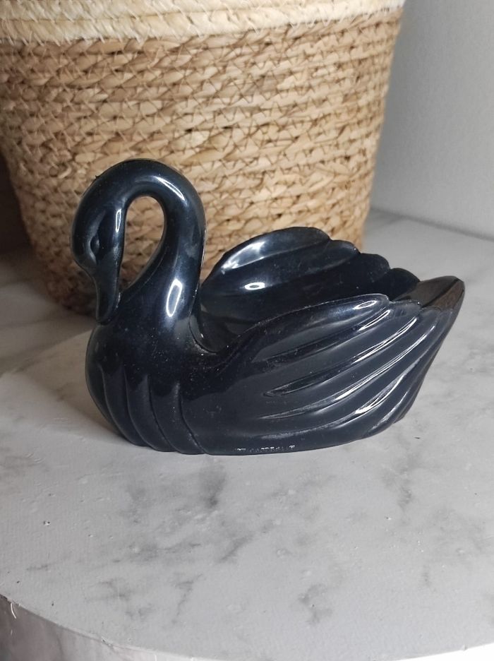Porte savon cygne noir
