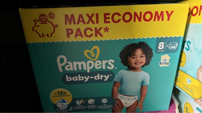 Pampers taille 8