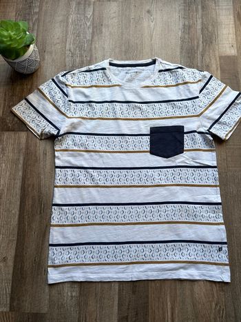 - Tee shirt Bonobo (J) - Taille S - bon état, tache