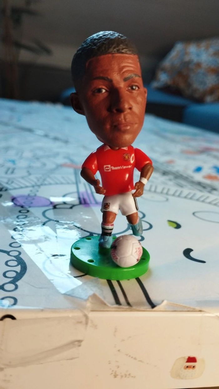 Petite figurine football neuve Marcus Rashford - Manchester United