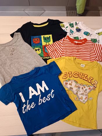 Lot de t shirts 9mois