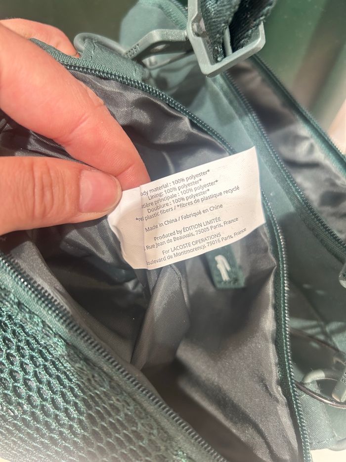 Sacoche Lacoste - photo numéro 4