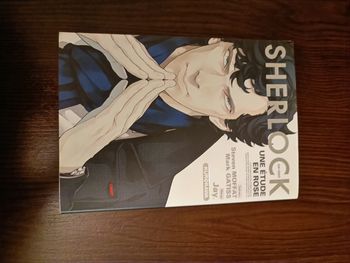 Manga Sherlock une étude en rose