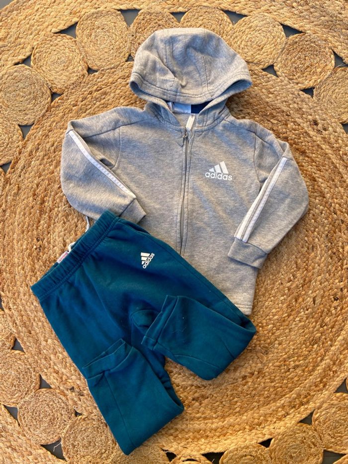 Ensemble jogging garçon 24 mois adidas