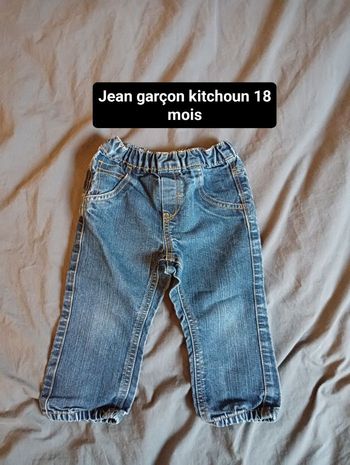 Jean garçon kitchoun 18 mois