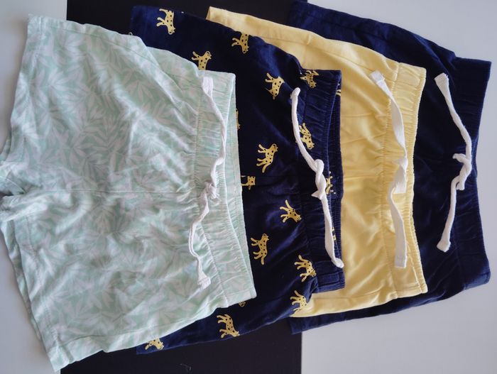 Lot 4 short garçon 24 mois