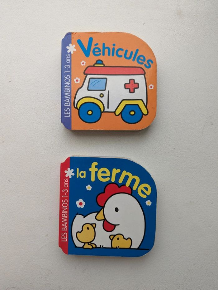 Lot de 2 livres bébé