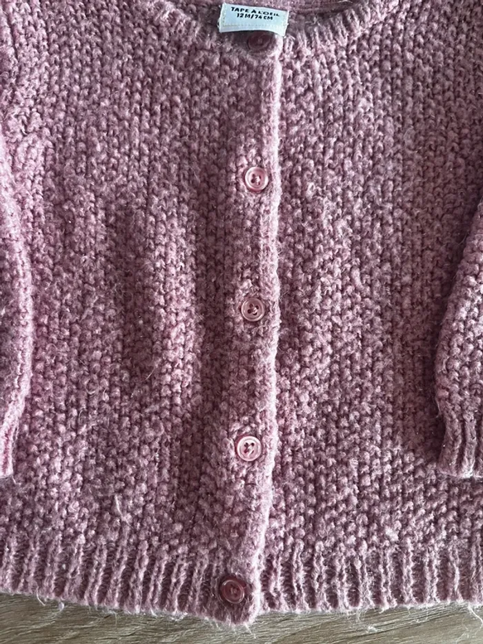 Gilet en laine 12 mois - photo numéro 3