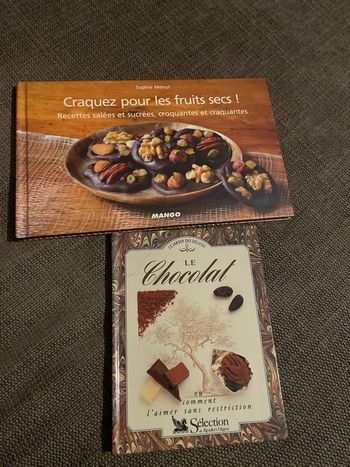 Le chocolat et les fruits secs