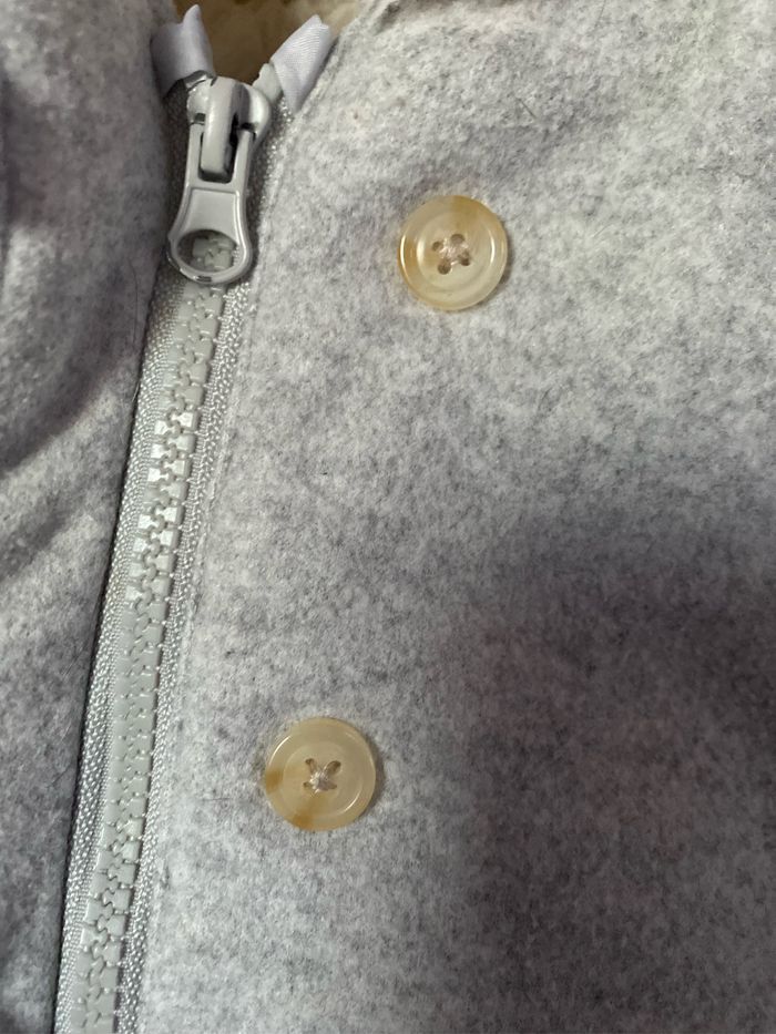 Manteau capuche fille gris 3 ans kiabi - photo numéro 5