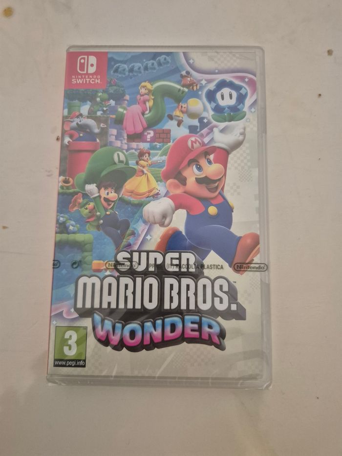 Super mario bros wonder sur switch neuf sous blister - photo numéro 1