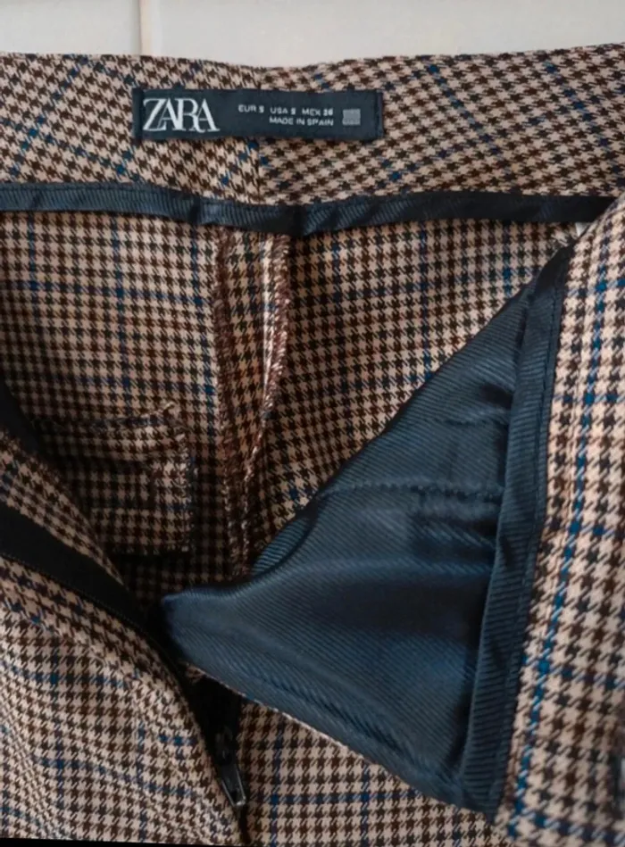 Pantalon Zara carreaux
 t.36 - photo numéro 5