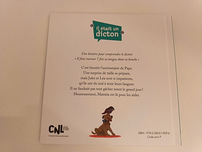 Livre " Il faut tourner 7 fois sa langue dans sa bouche" de la collection Hachette - photo numéro 2
