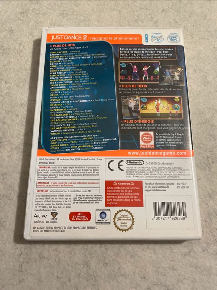 Just Dance 2 Jeu Nintendo Wii FR - photo numéro 3