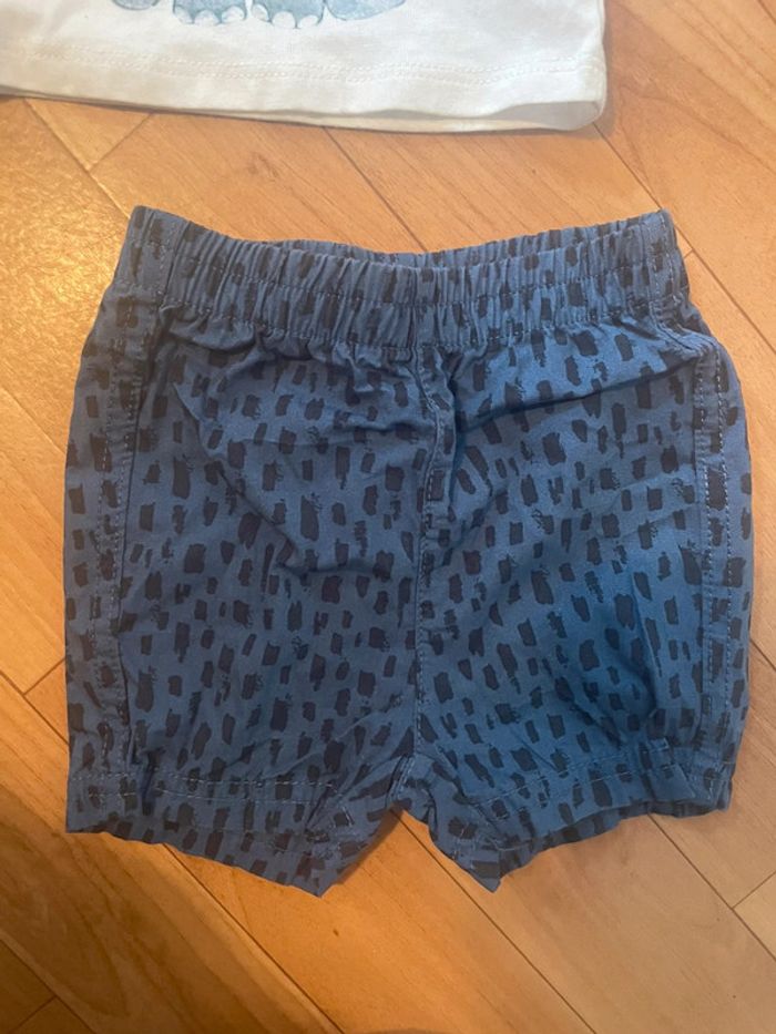 Ensemble short T-shirt 3 mois - photo numéro 3